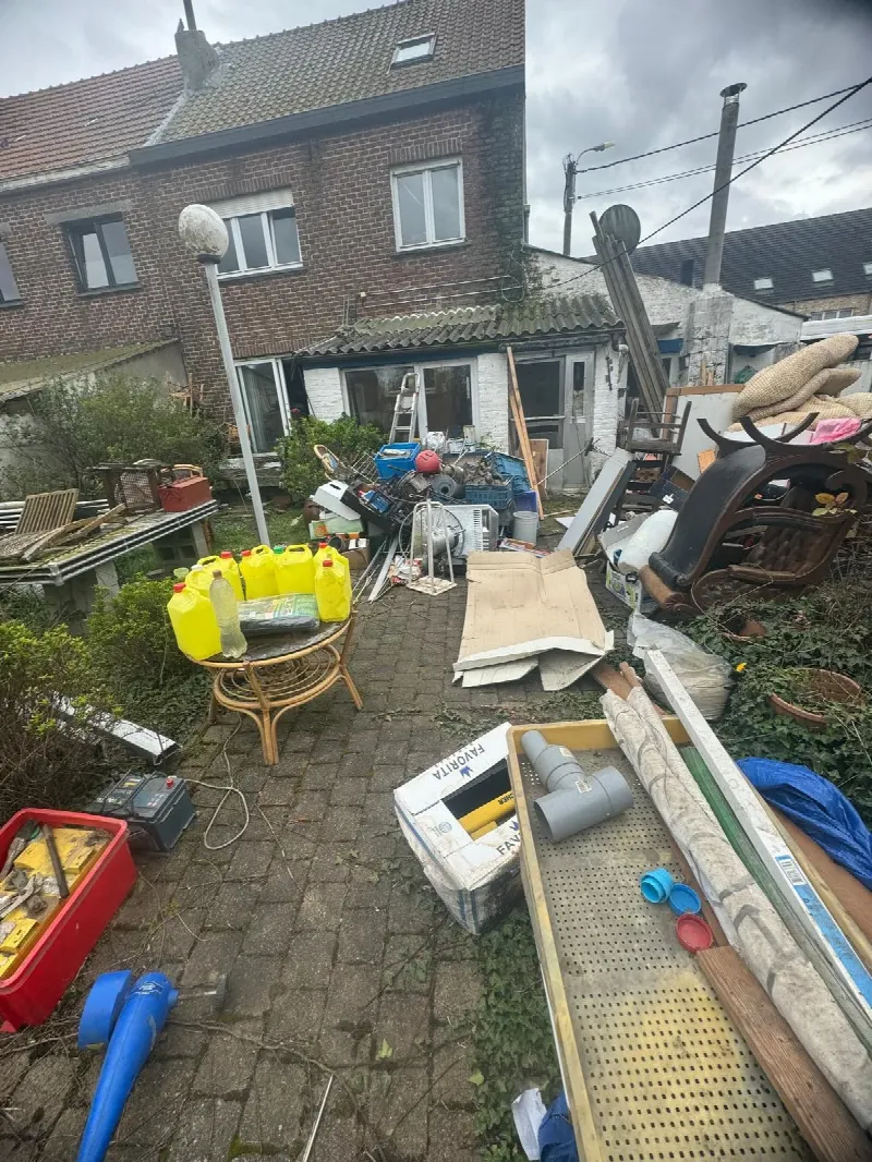 Débarras jardin — chantier dans la région de Wijnegem