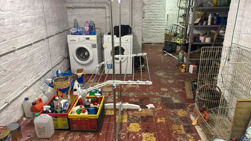 Vide grenier — chantier dans la région de Anvers