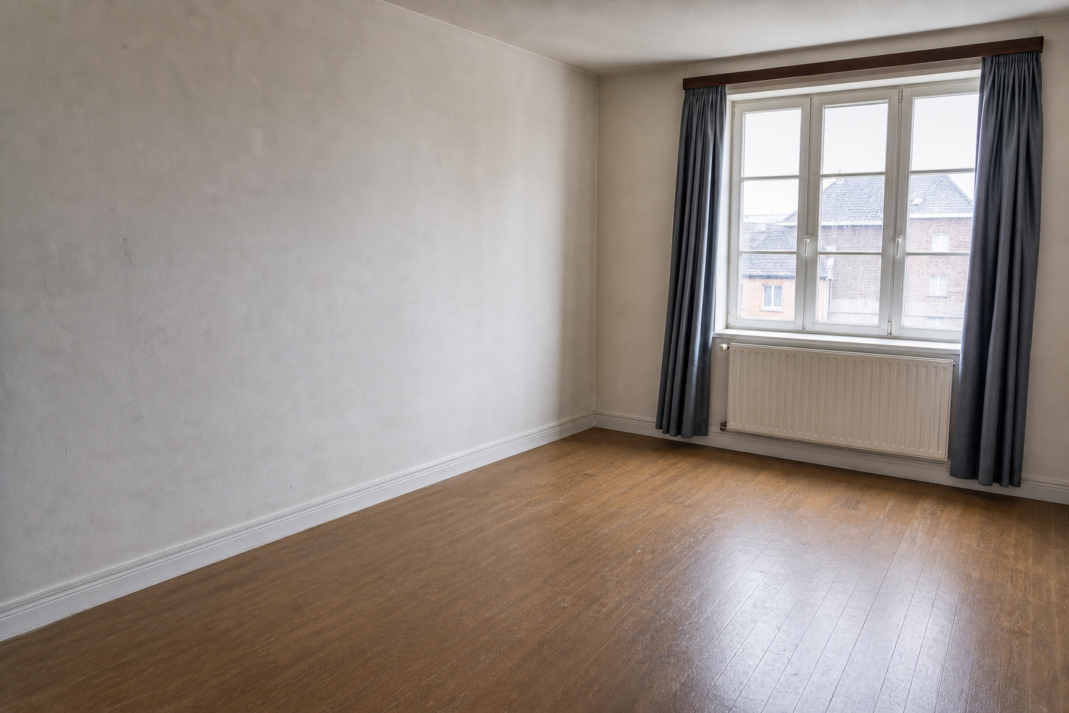 Vide appartement à Antoing : avant, en cours et après — après débarras