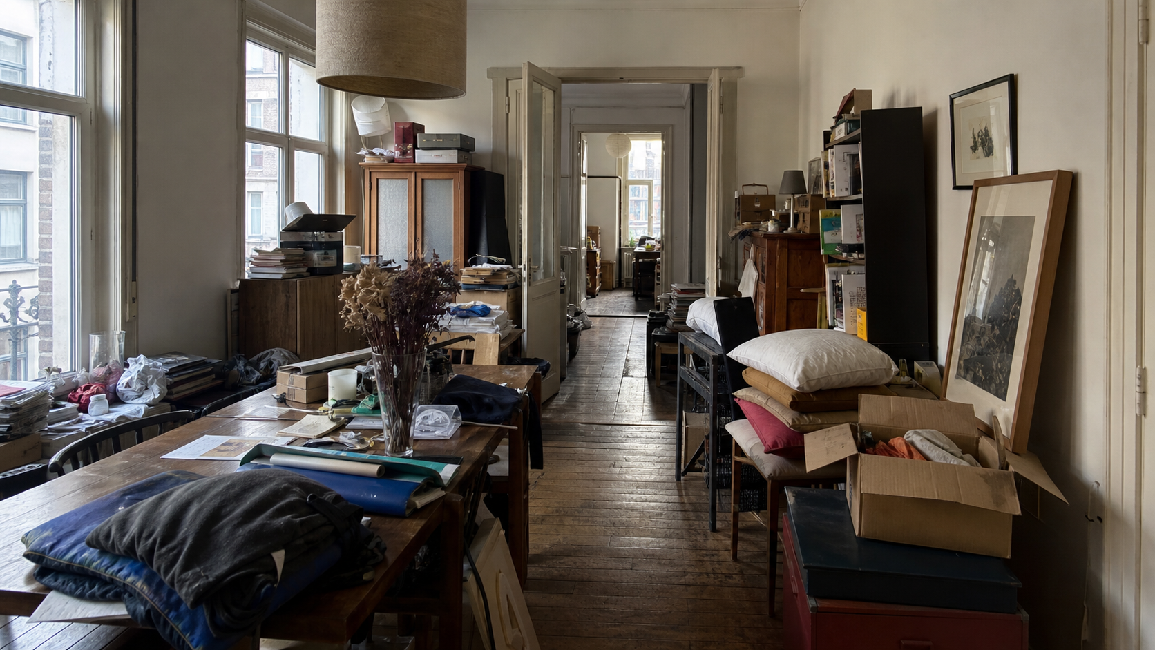 Avant débarras à Anvers