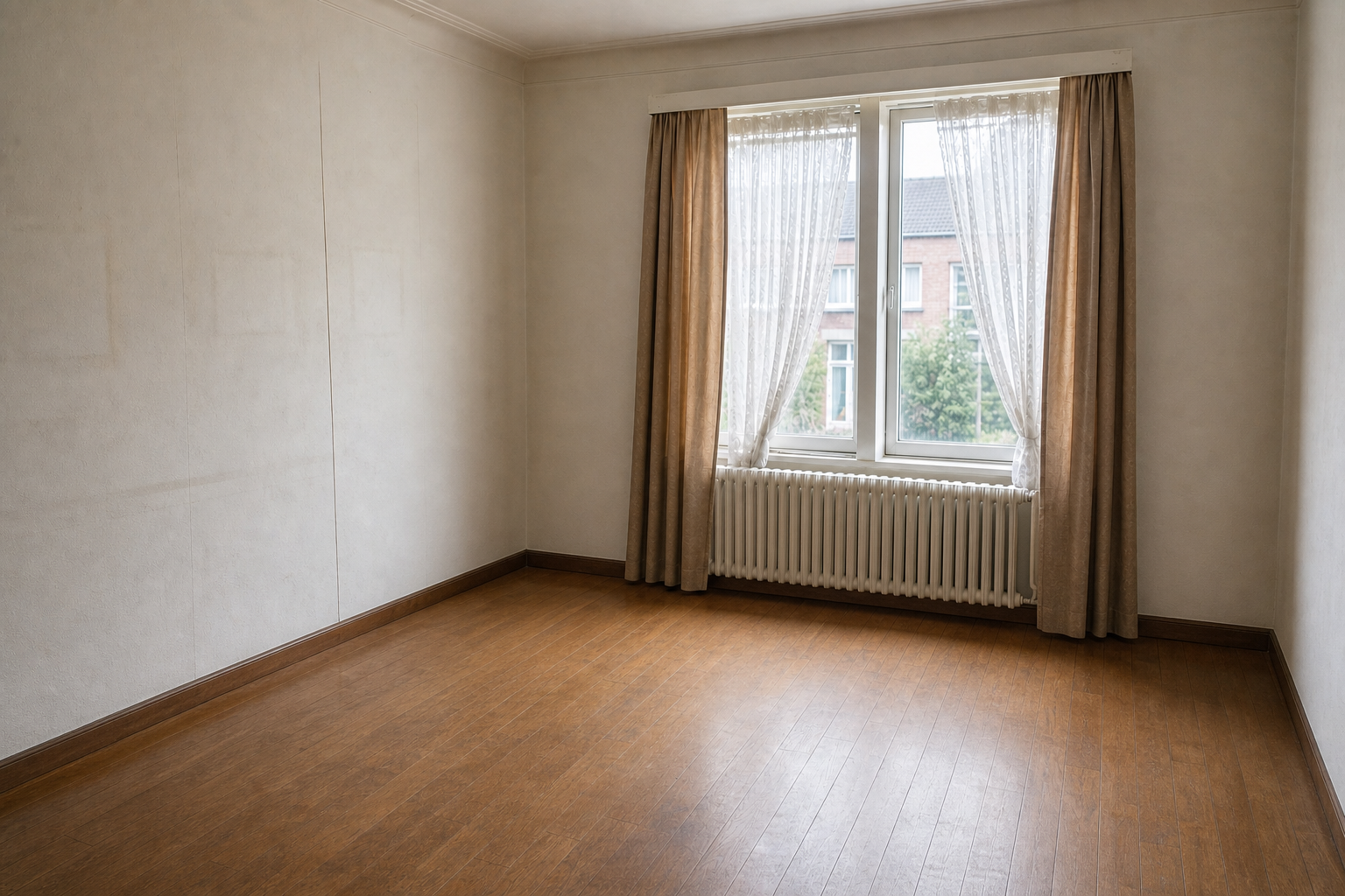 Débarras après départ en maison de repos à Berlaar : avant, en cours et après — après débarras