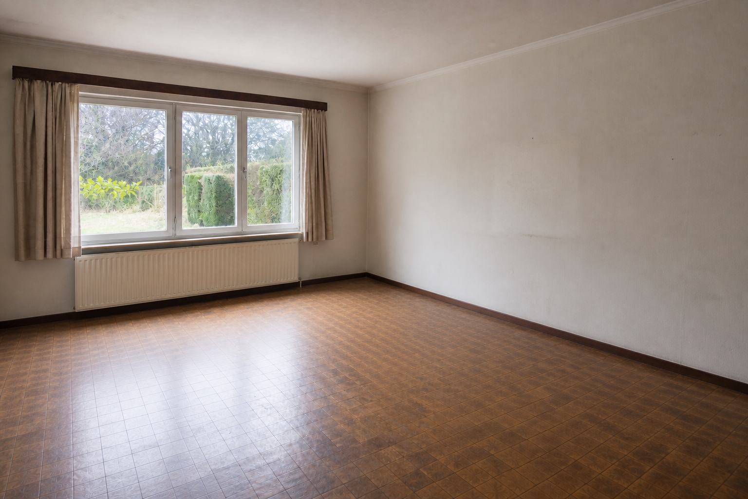 Vide maison familiale à Bertem : avant, en cours et après — après débarras
