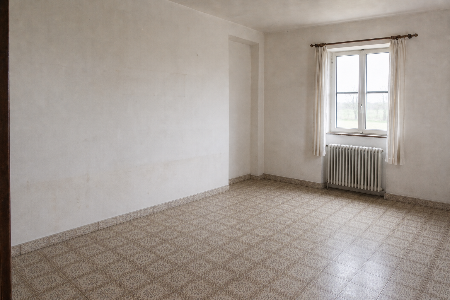 Vide maison familiale à Blegny : avant, en cours et après — après débarras