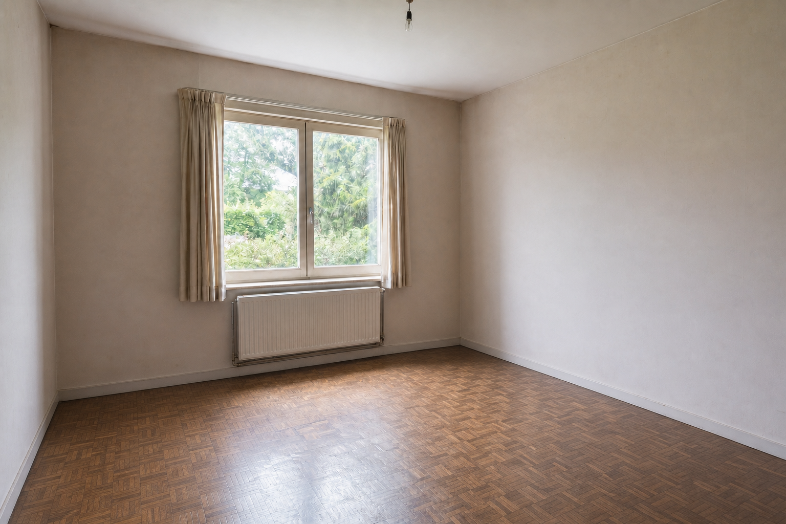 Vide villa à Boechout : avant, en cours et après — après débarras