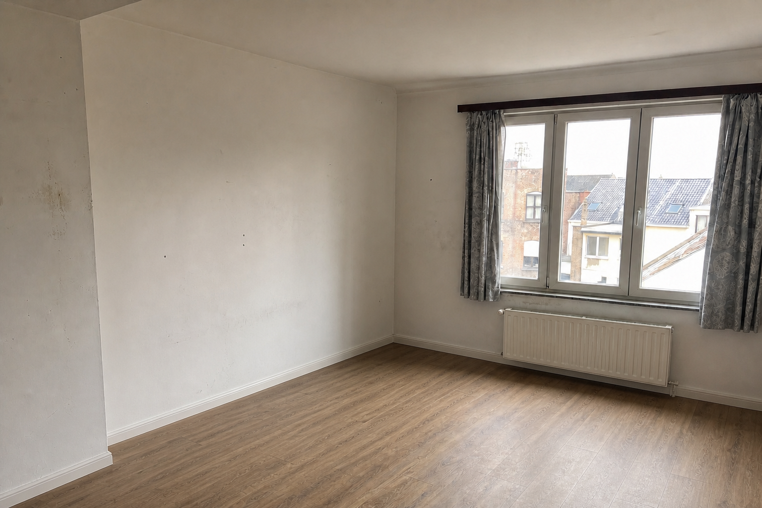 Vide appartement à Boom : avant, en cours et après — après débarras