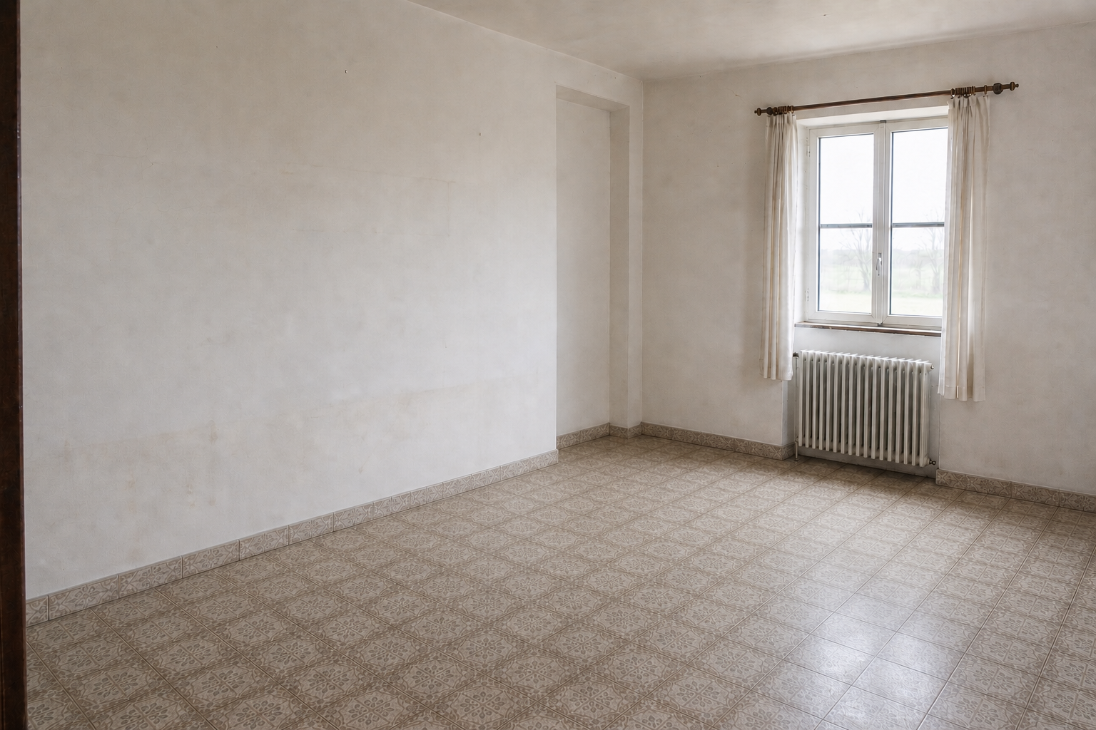 Vide appartement à Bredene : avant, en cours et après — après débarras