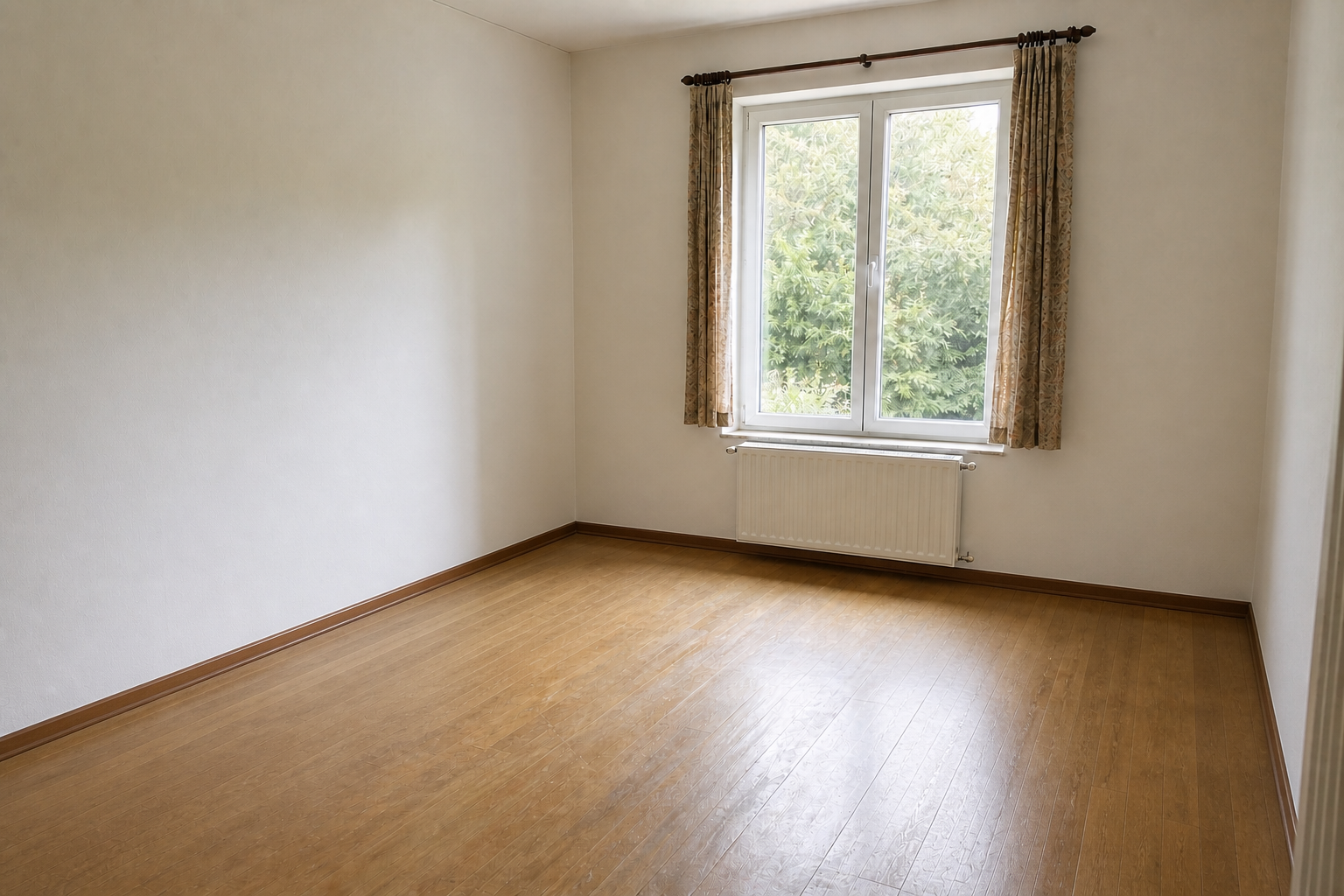 Vide maison familiale à Buggenhout : avant, en cours et après — après débarras