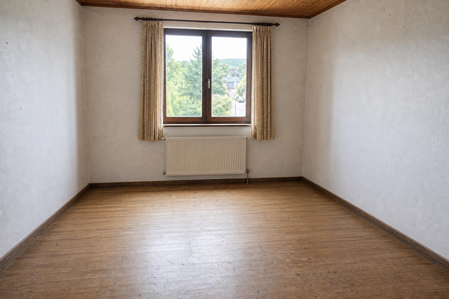 Vide résidence secondaire à Butgenbach : avant, en cours et après — après débarras
