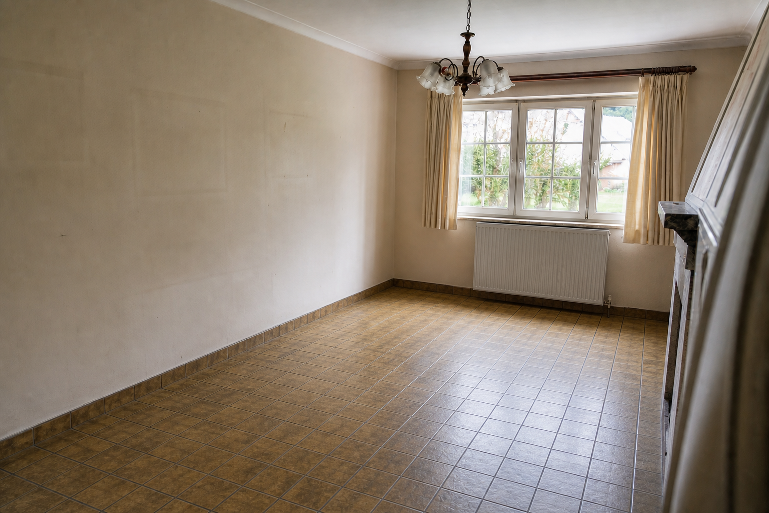 Vide maison familiale à Etalle : avant, en cours et après — après débarras