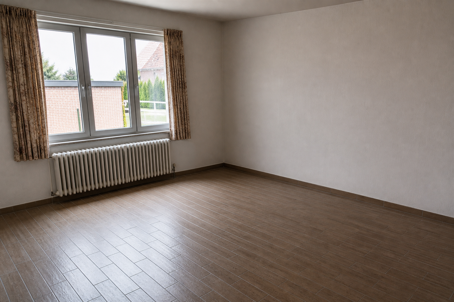 Vide maison familiale à Evergem : avant, en cours et après — après débarras