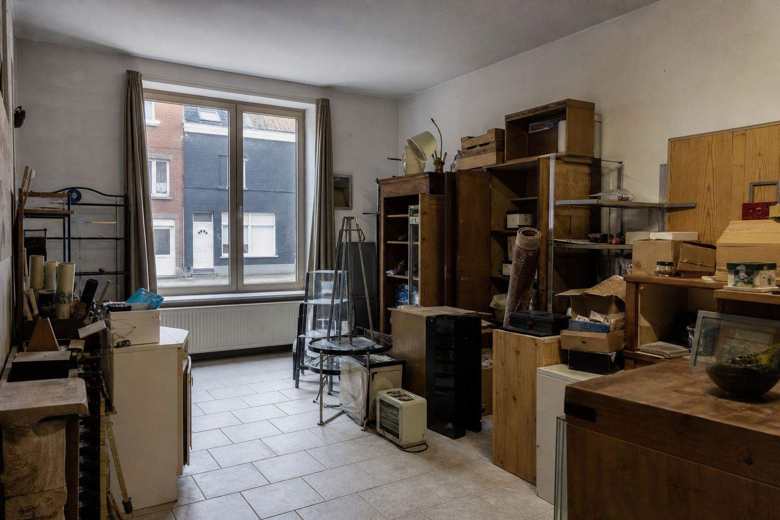 Vide commerce à Fleurus : avant, en cours et après — avant débarras