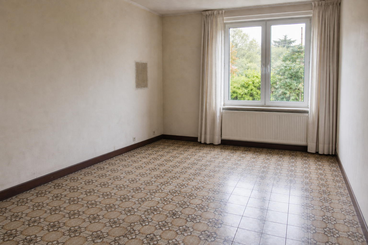 Débarras après départ en maison de repos à Glabbeek : avant, en cours et après — après débarras