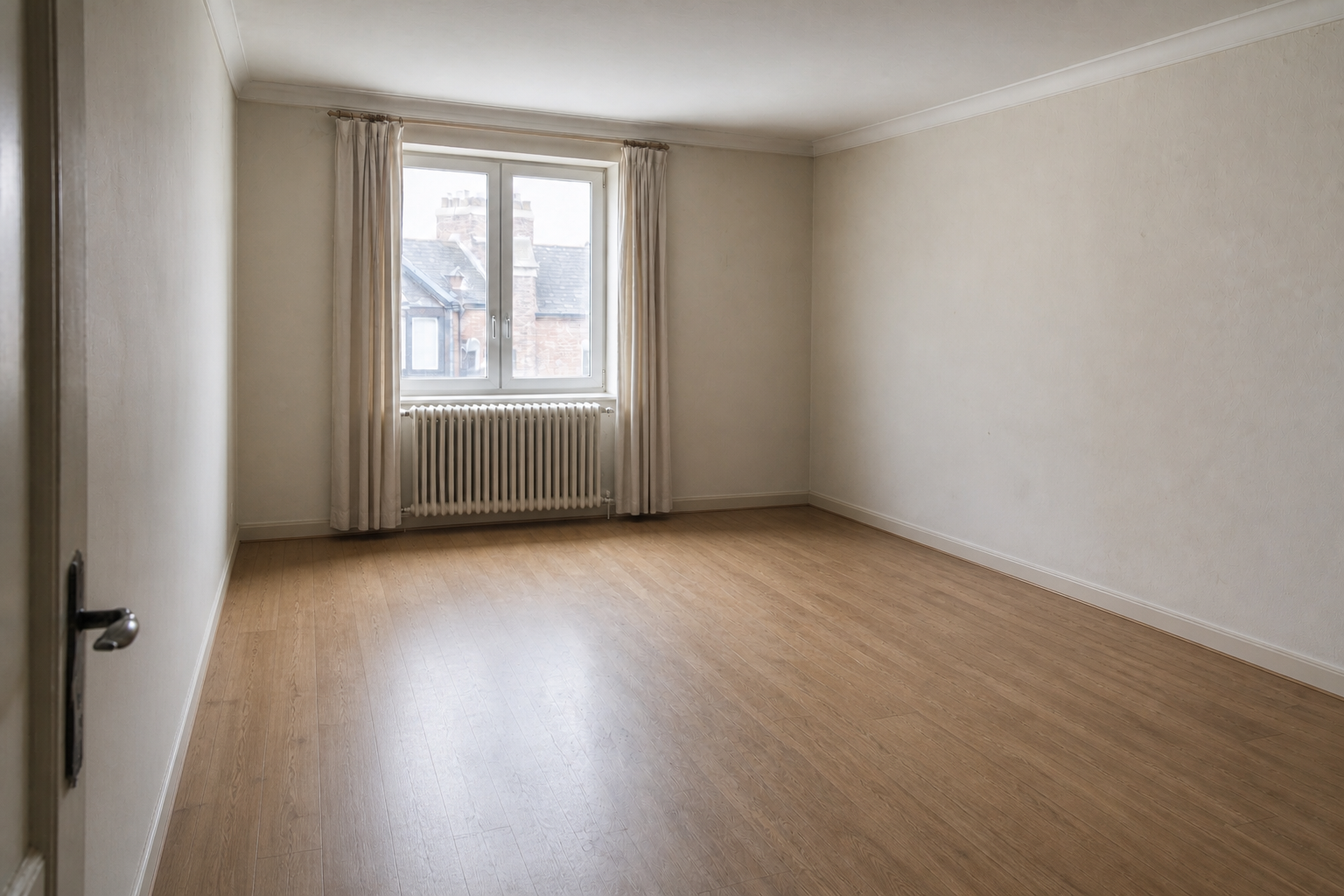 Vide appartement à Habay : avant, en cours et après — après débarras