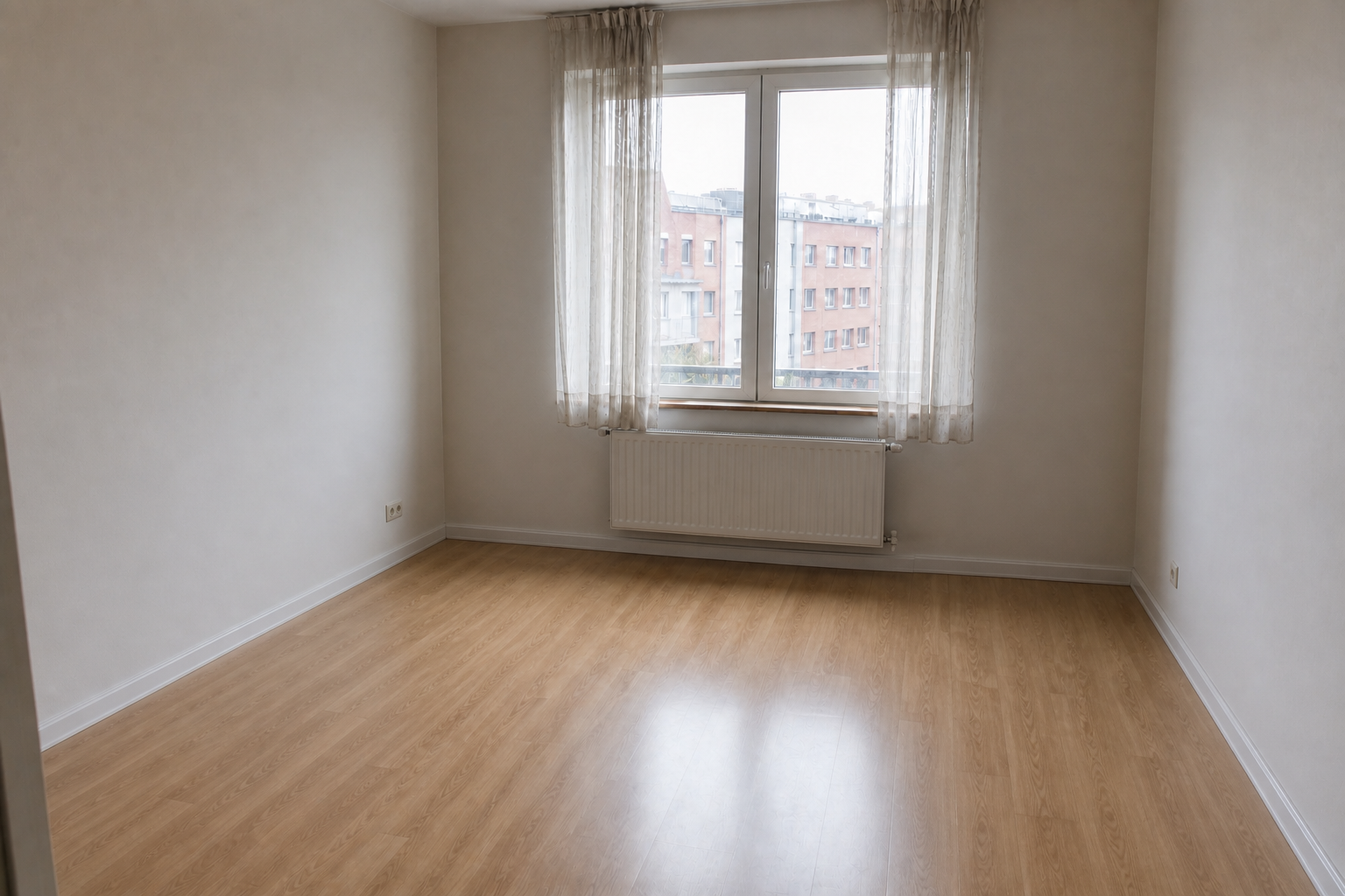 Vide appartement à Hamme : avant, en cours et après — après débarras