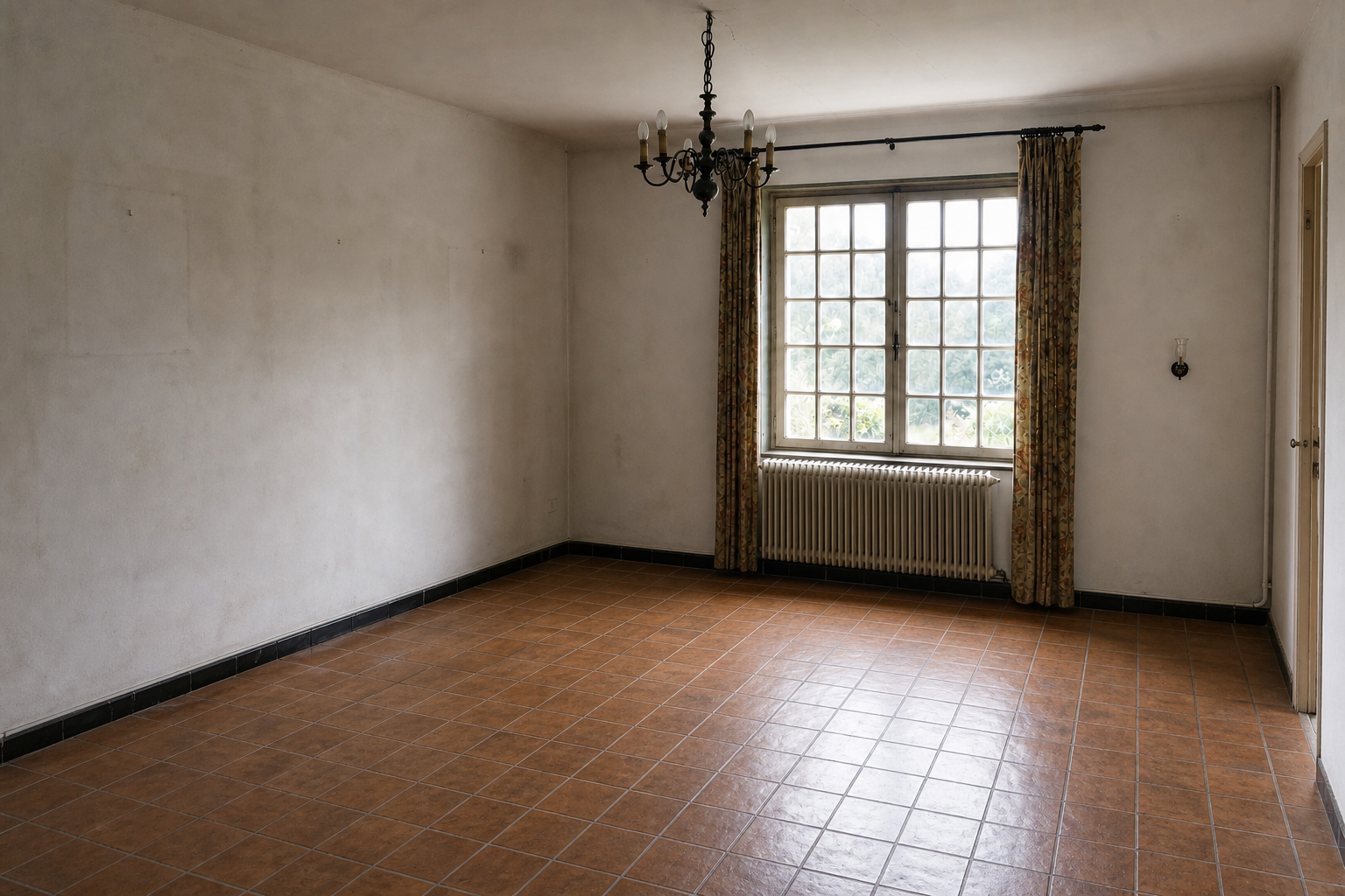 Vide maison de campagne à Huldenberg : avant, en cours et après — après débarras