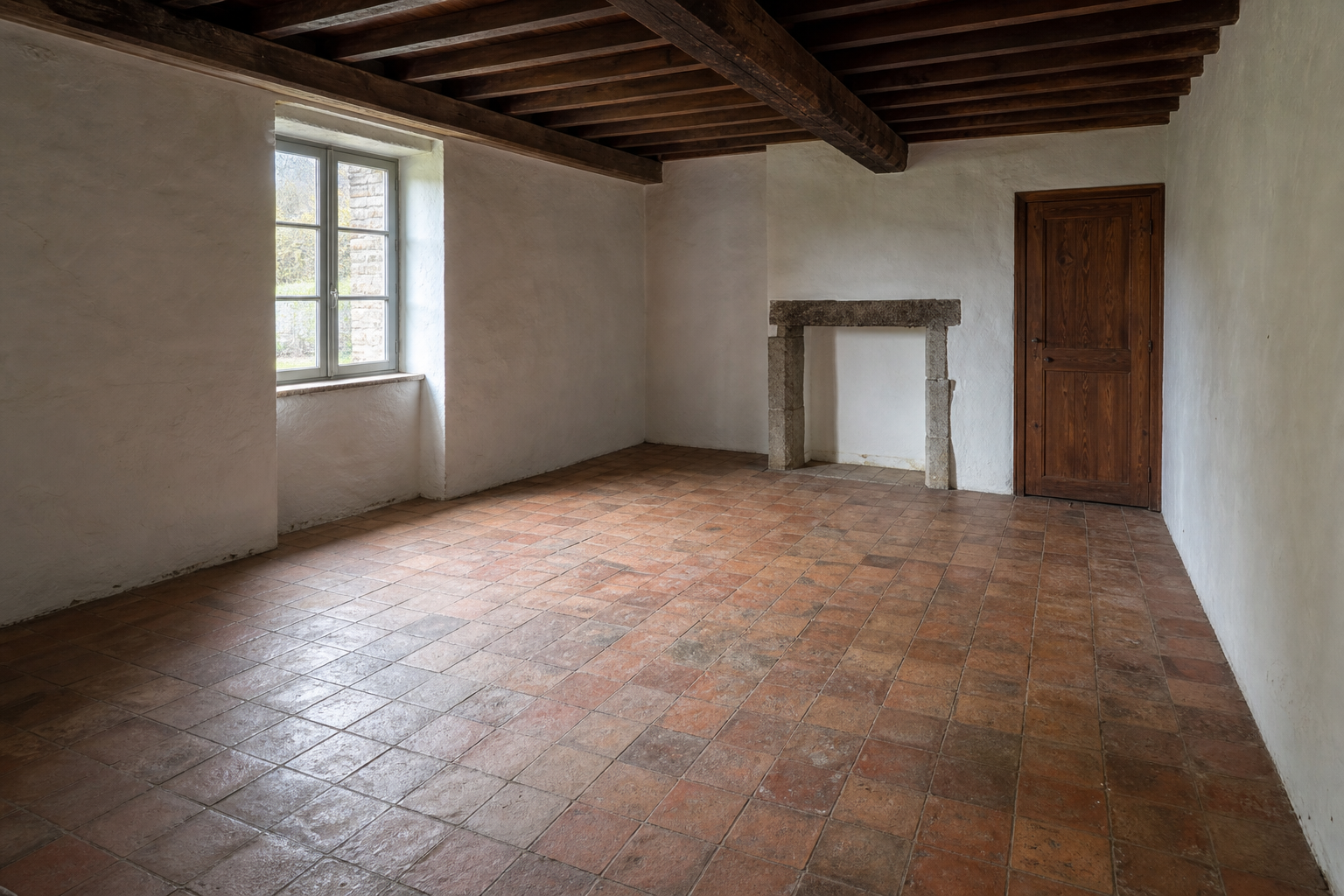Vide maison familiale à Jemeppe-sur-Sambre : avant, en cours et après — après débarras