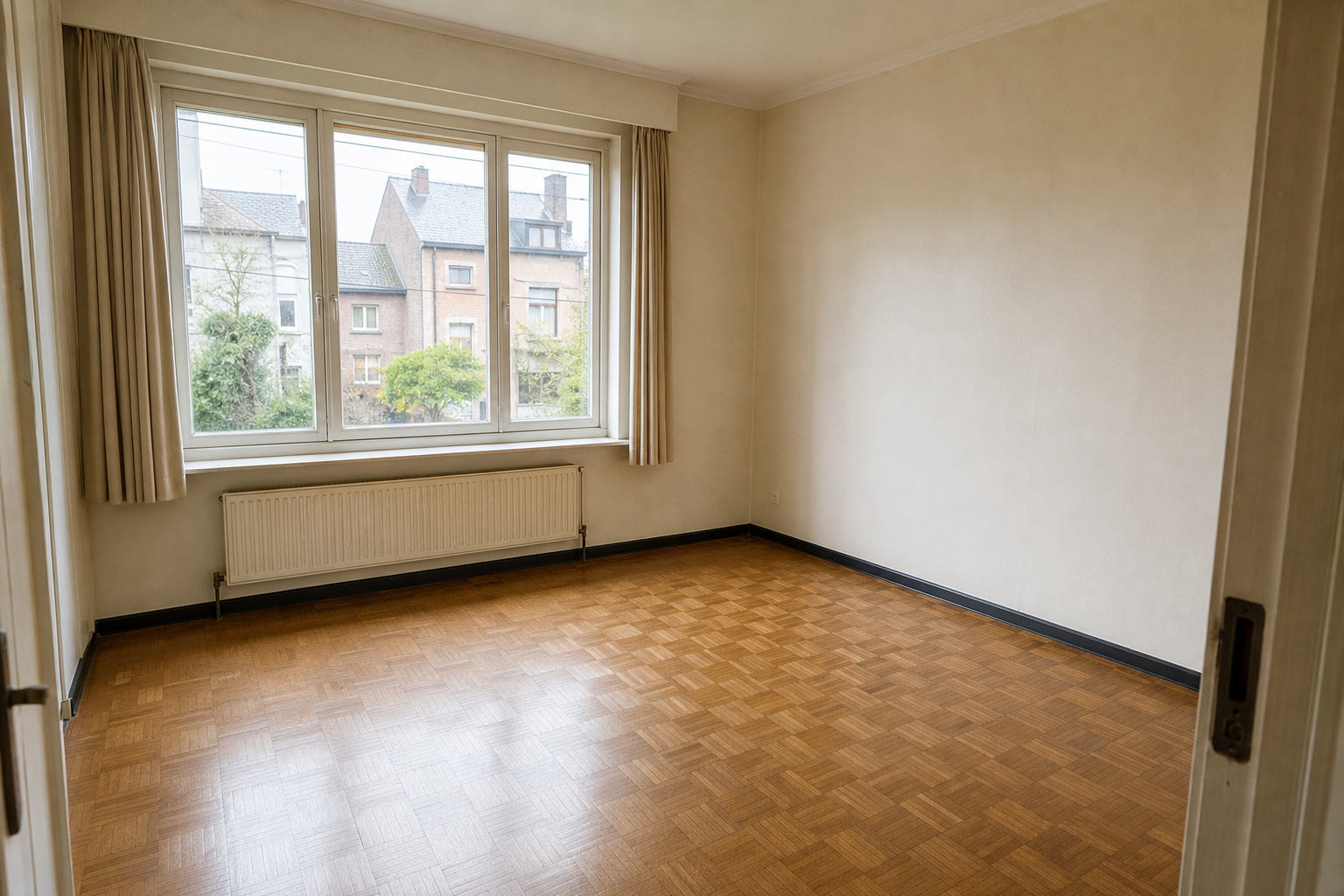 Vide villa à Juprelle : avant, en cours et après — après débarras