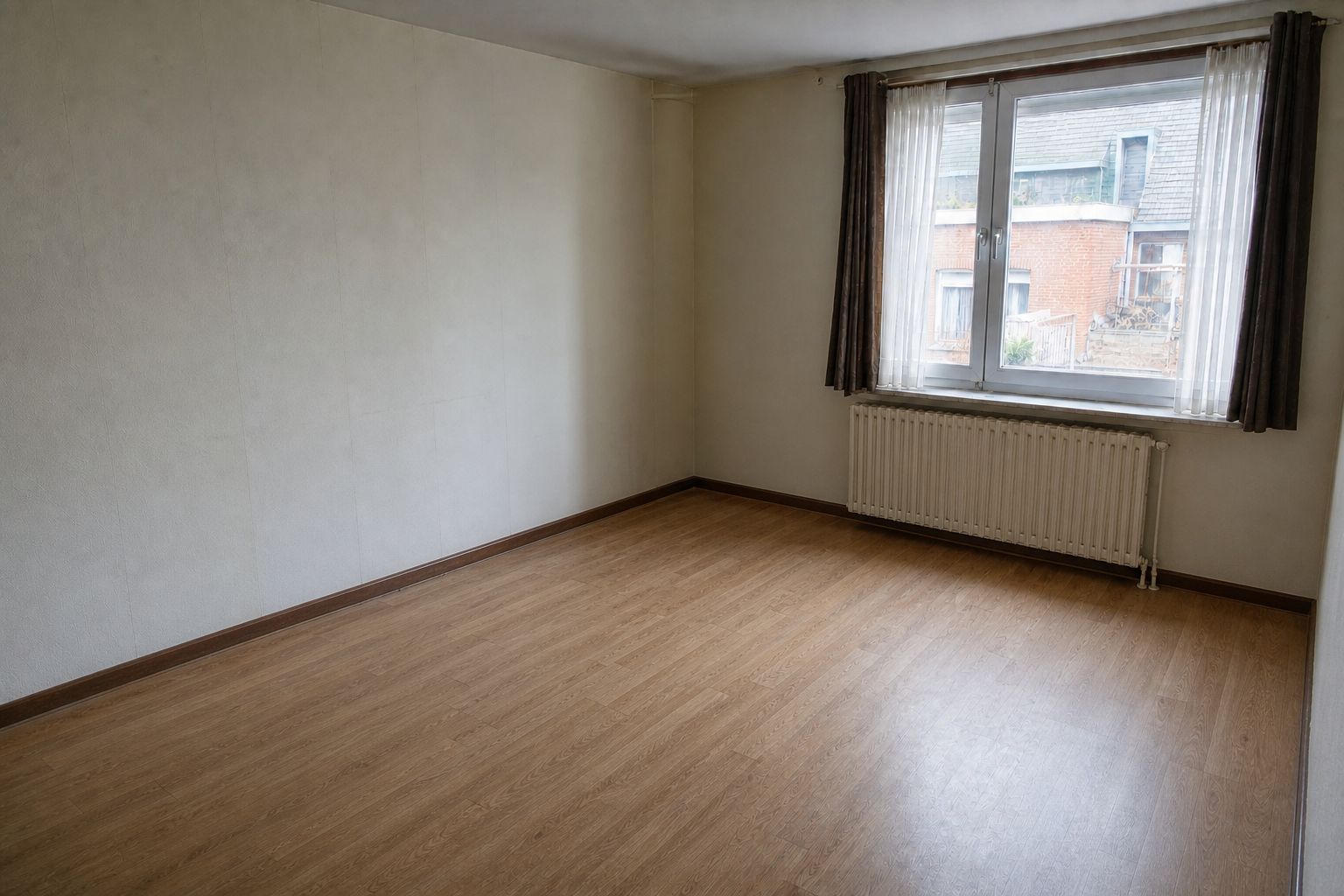Vide appartement à Melle : avant, en cours et après — après débarras