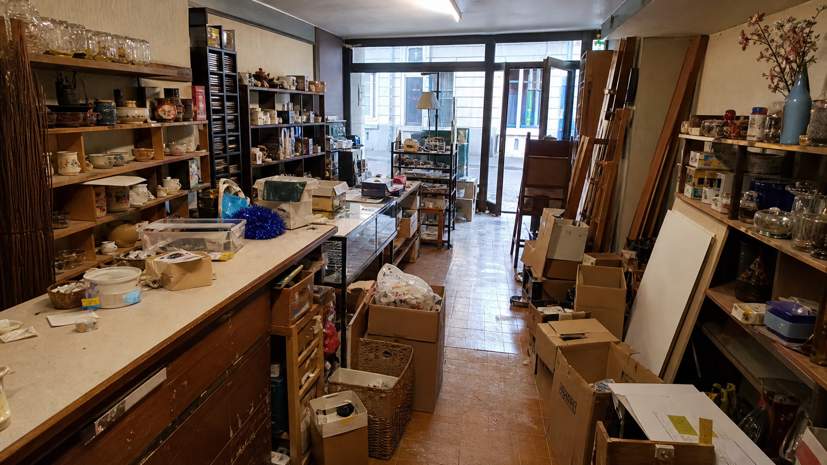 Avant débarras à Mons