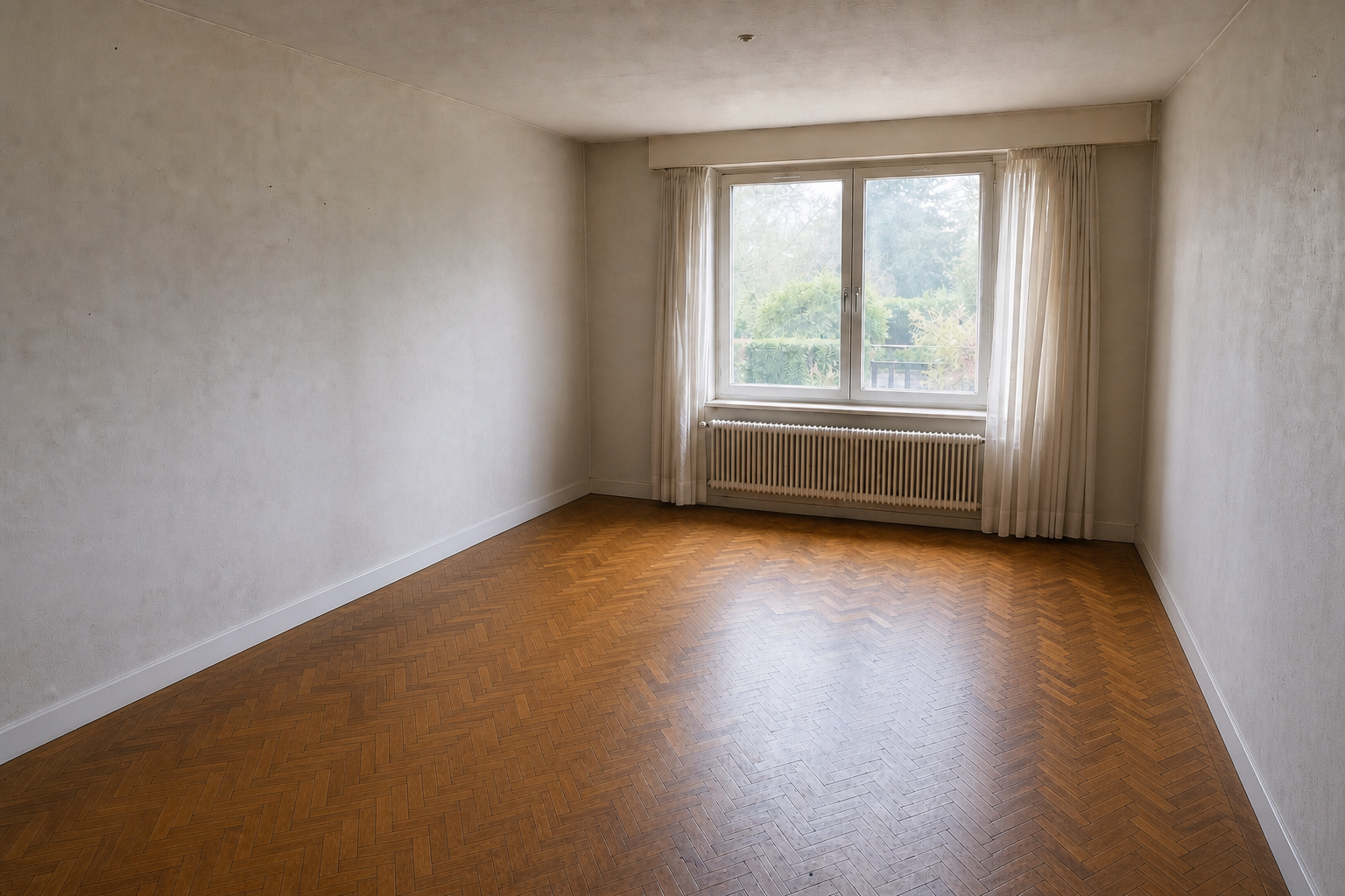Vide maison familiale à Oud-Turnhout : avant, en cours et après — après débarras