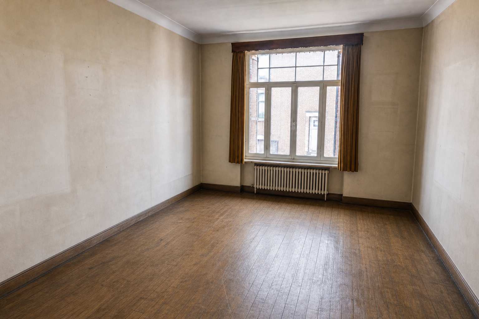Vide maison familiale à Péruwelz : avant, en cours et après — après débarras