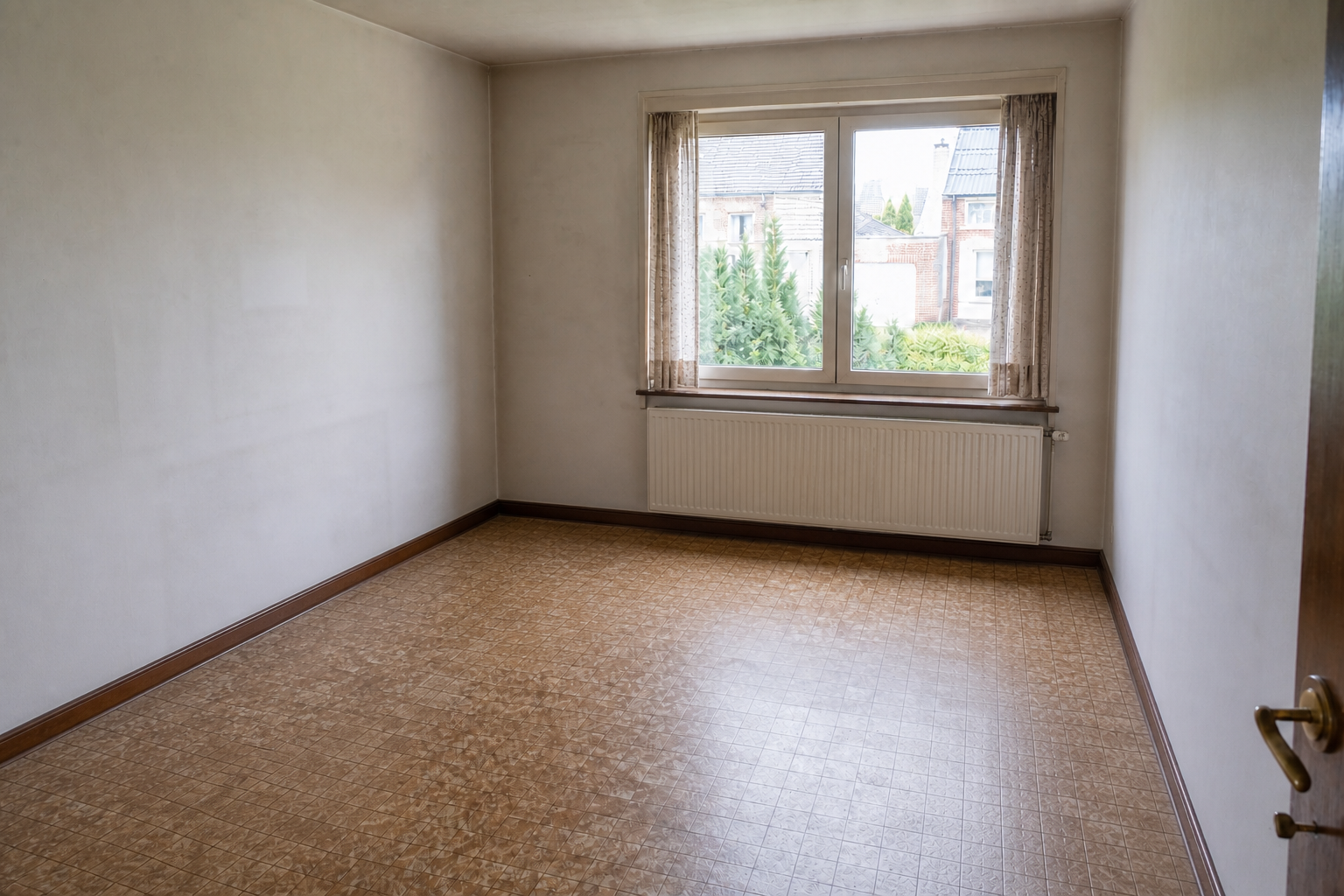 Débarras après départ en maison de repos à Putte : avant, en cours et après — après débarras