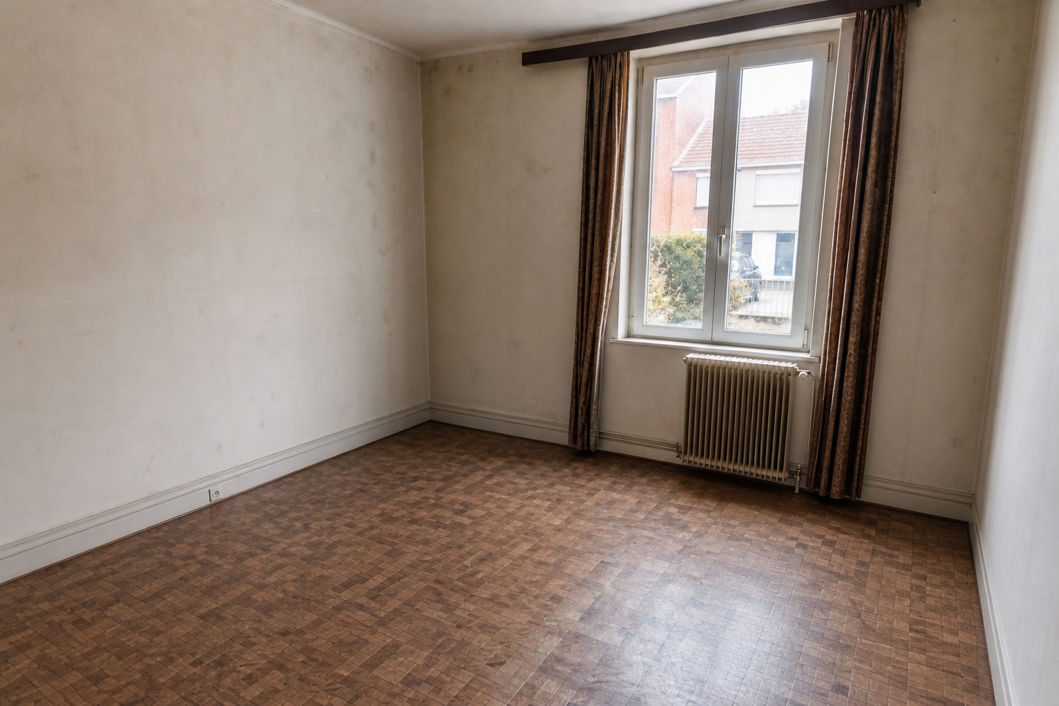 Débarras après départ en maison de repos à Quaregnon : avant, en cours et après — après débarras