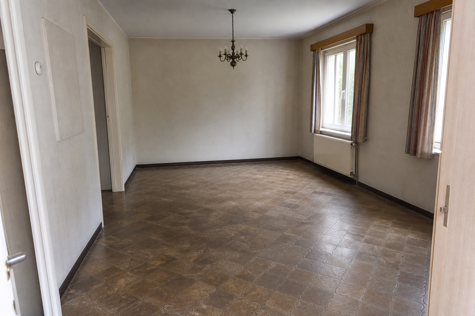Vide maison familiale à Tenneville : avant, en cours et après — après débarras