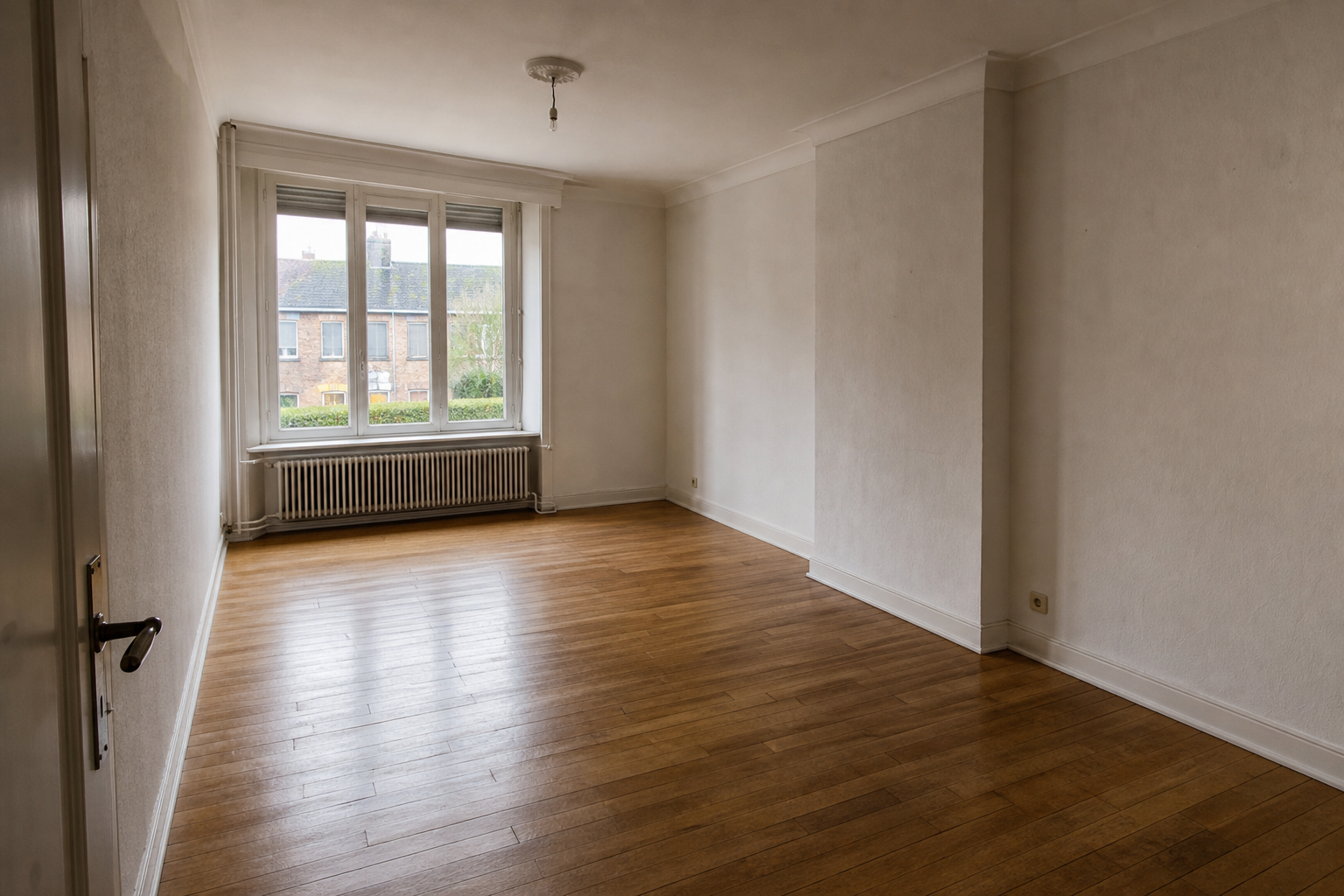 Vide maison familiale à Wetteren : avant, en cours et après — après débarras