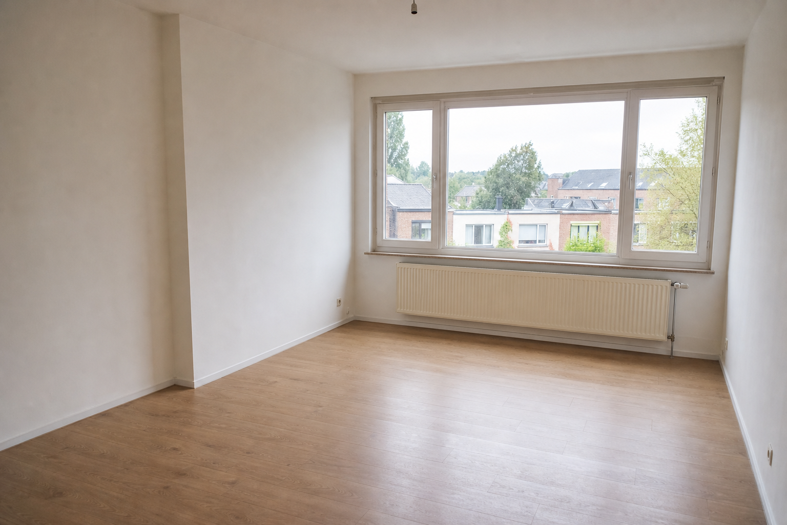 Vide appartement à Zele : avant, en cours et après — après débarras