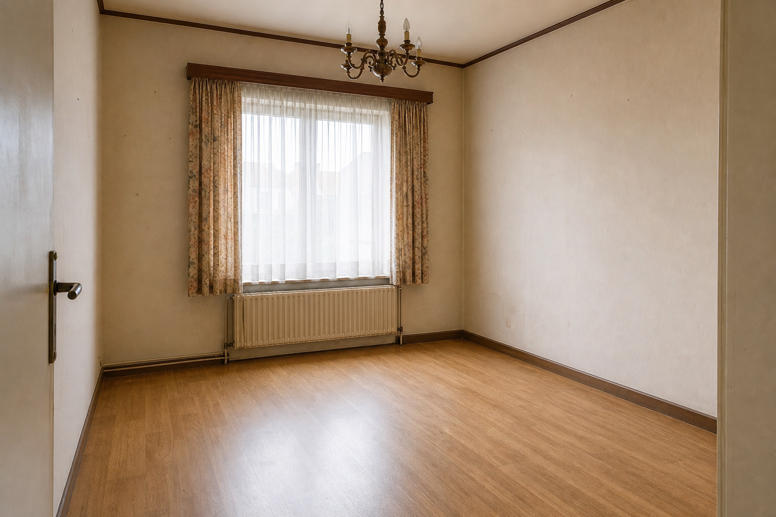 Vide maison familiale à Zemst : avant, en cours et après — après débarras