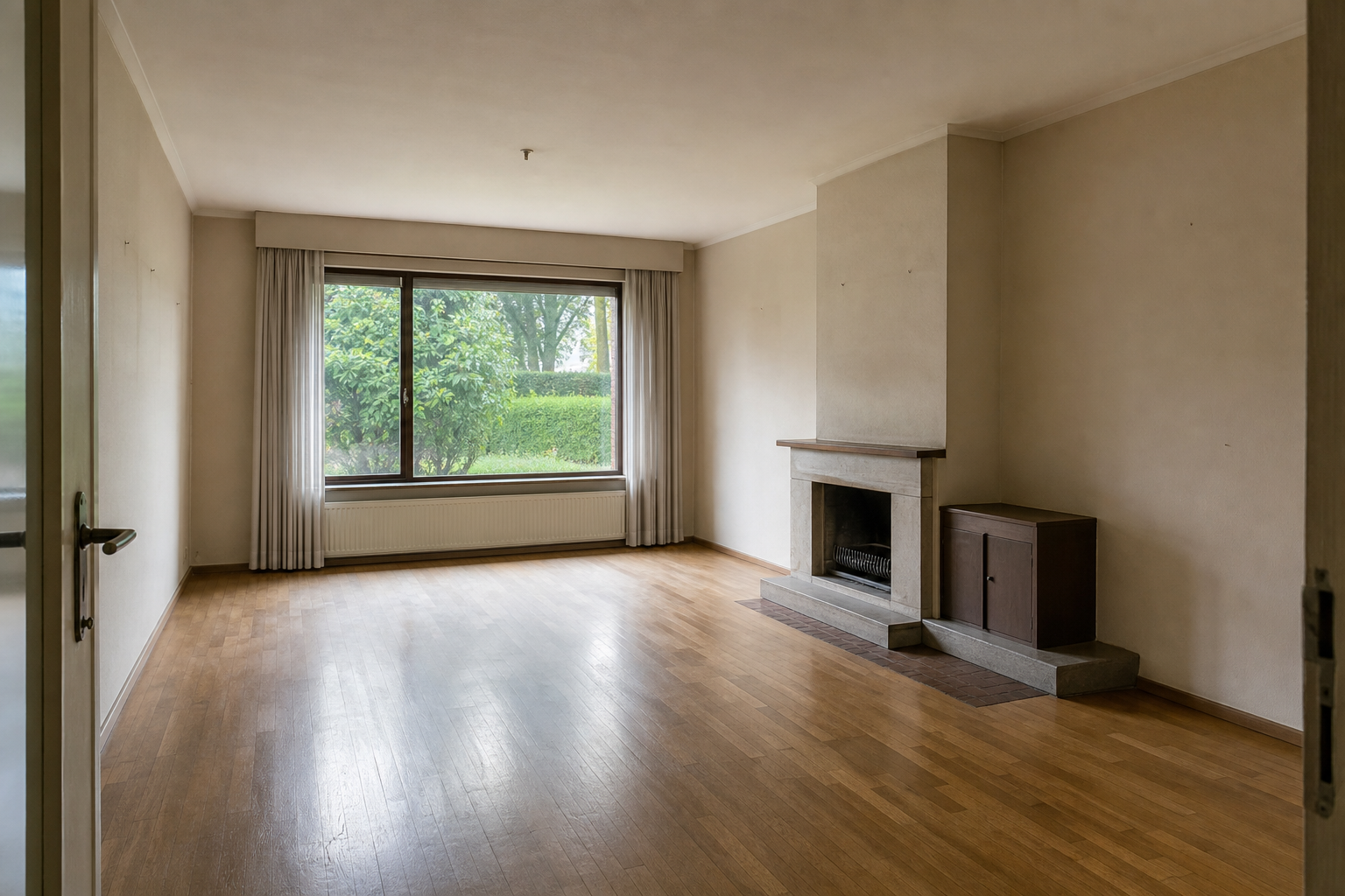 Vide villa à Zoersel : avant, en cours et après — après débarras