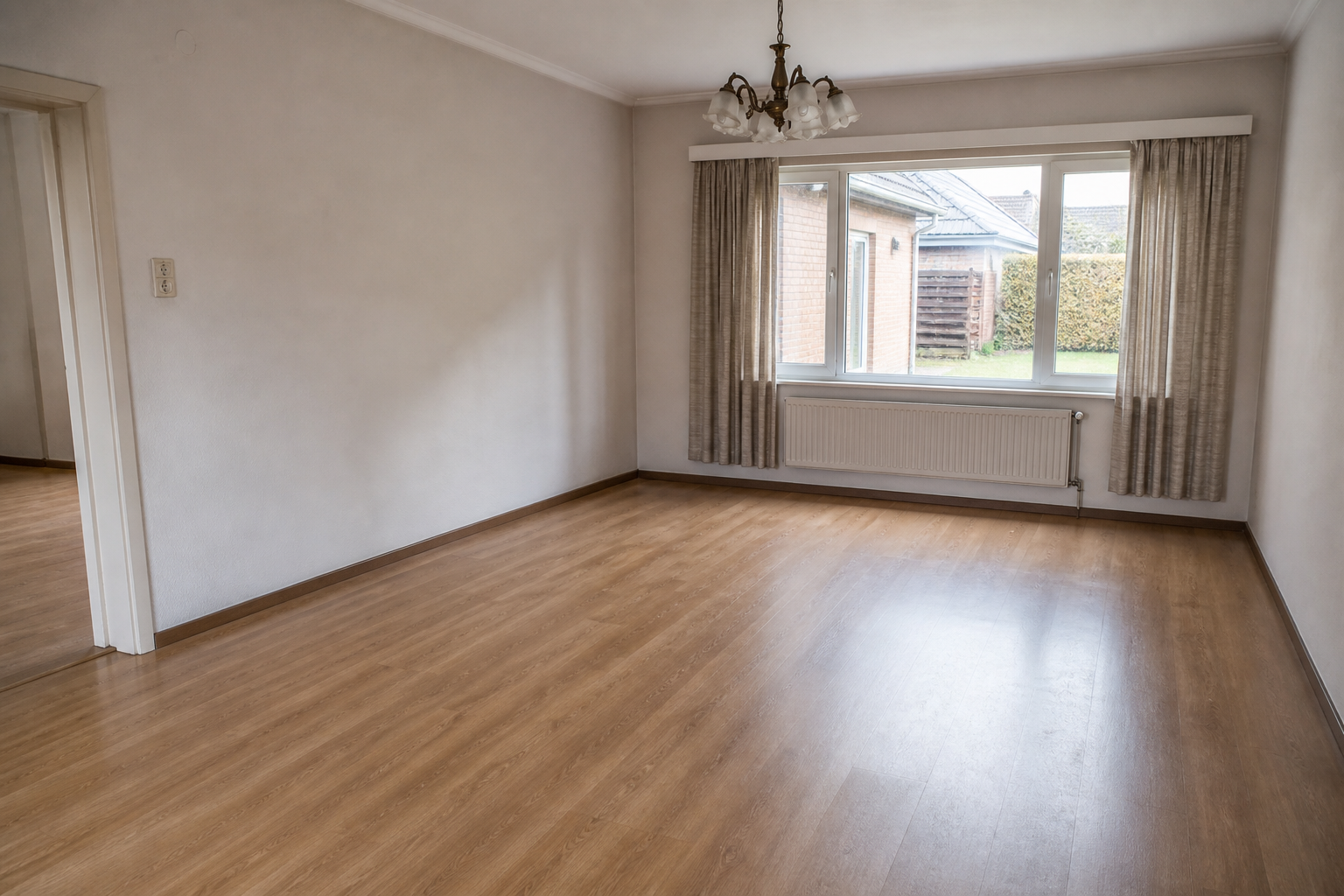 Vide maison familiale à Zonhoven : avant, en cours et après — après débarras